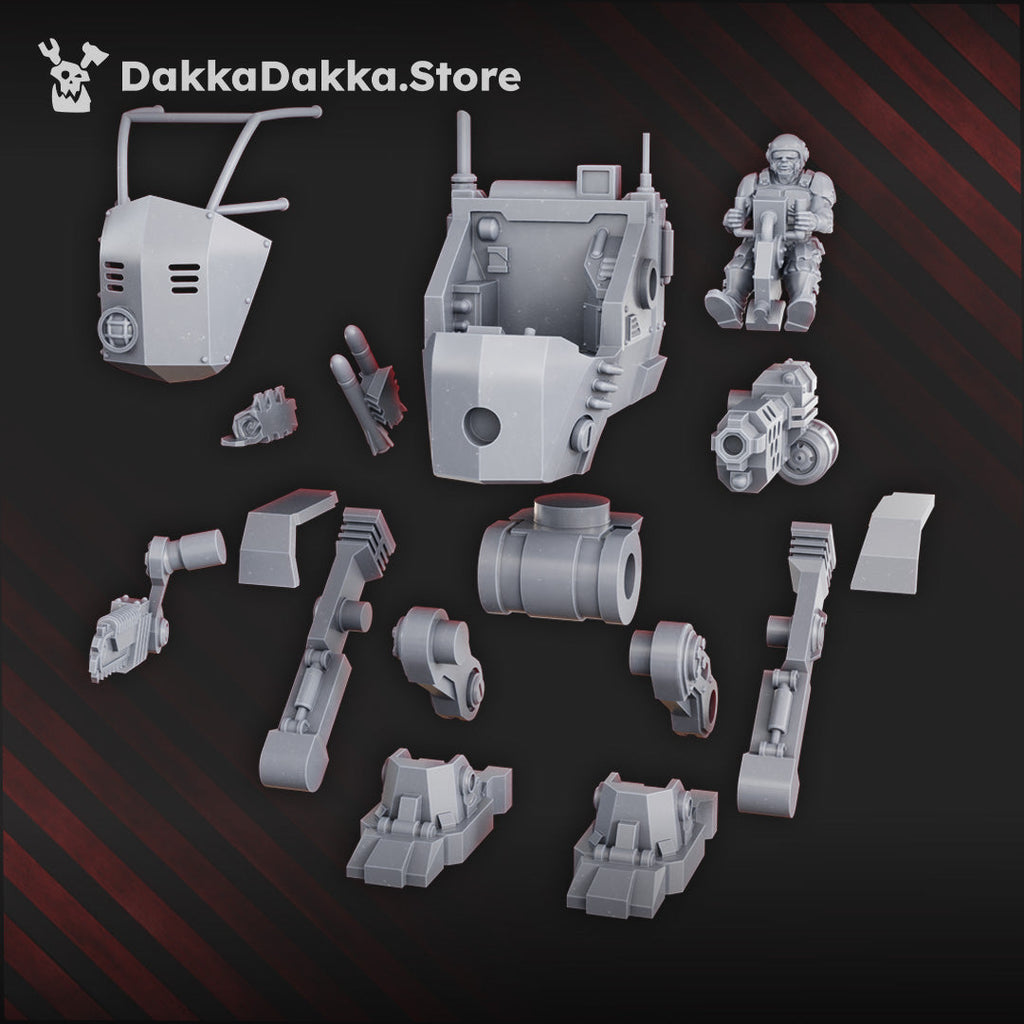Regius Guard Stomper Mech | Imperial Soldiers | DakkaDakka