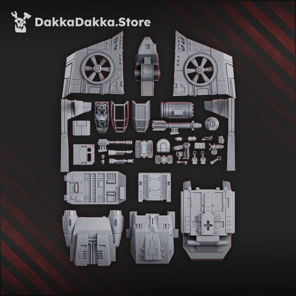 Assault Aircraft F-184 Falco | Imperial Soldiers | DakkaDakka