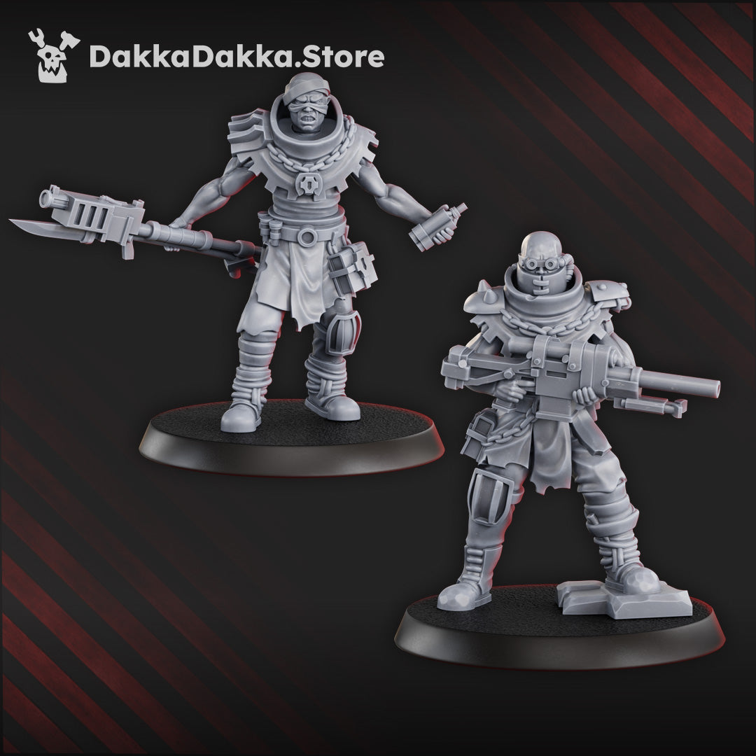 Church Fallen Miniatures | Grimdark Proxy Miniature | DakkaDakka