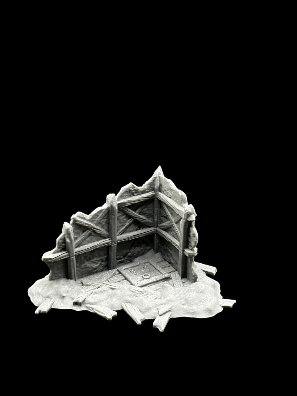 28mm Building Ruins Terrain Scenery for DND, Warhammer, Wargames