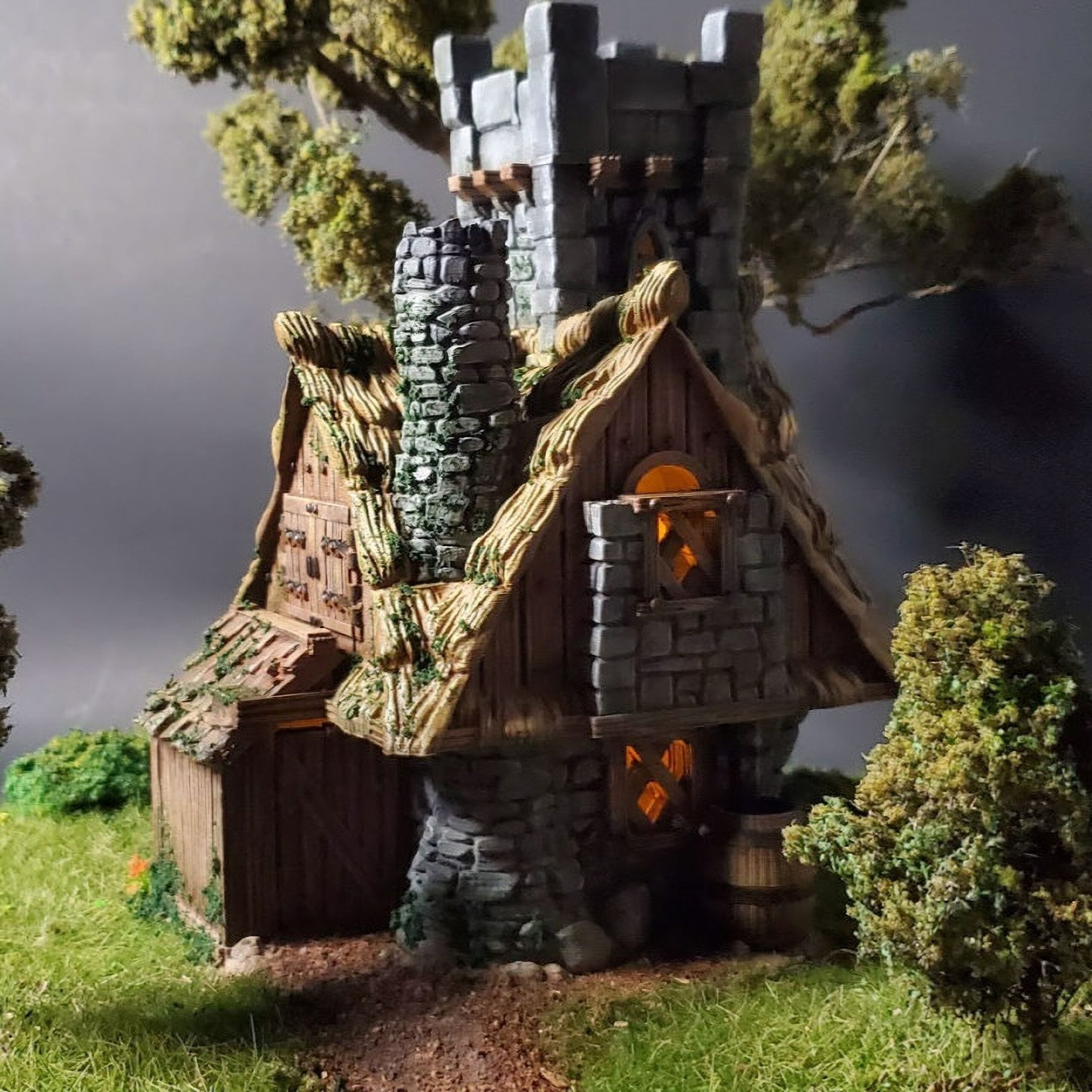 Hemlock Cottage - 28mm DND/Wargame/RPG Terrain