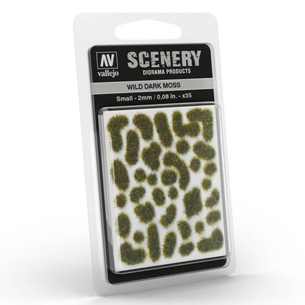 Vallejo Wild Tuft - Dark Moss, Small