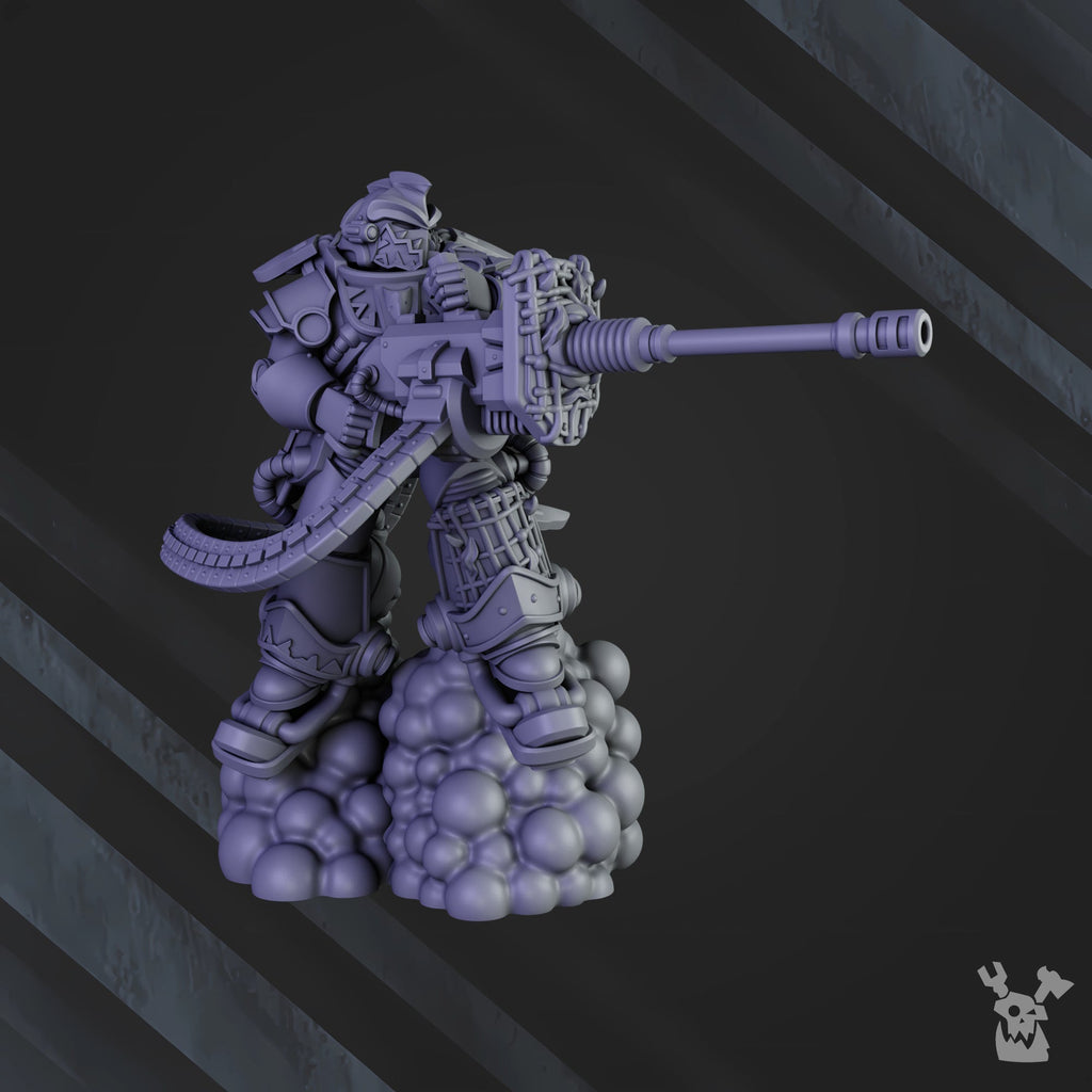 White Megaladon Clan Depressors | Battle Brothers | DakkaDakka