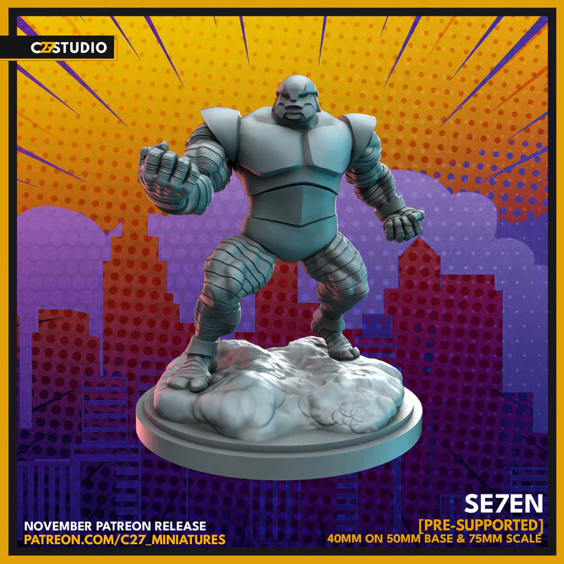 Se7en | Heroes | Sci-Fi Miniature | C27 Studio