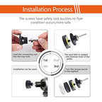 Tshya VPS27001 270Pack 2inch Sanding Discs Pad Variety Kit for Drill Grinder Rotary Tools Die Grinder Accessories with 1/8 inch&1/4 inch Shank Backer Plate, Sanding Pads Includes 36-3000 Grit,Blue