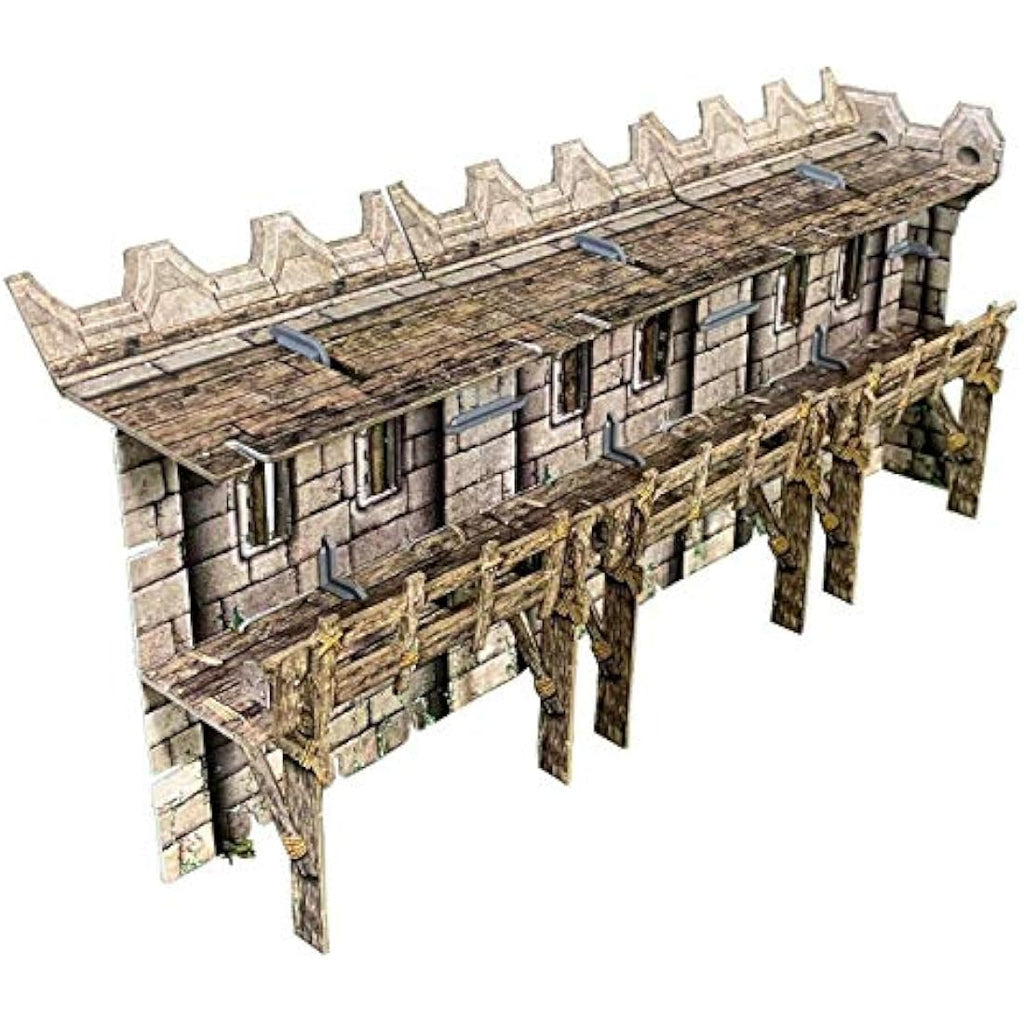 Battle Systems – Modular Fantasy Scenery – Perfect for Roleplaying and Wargames - Multi Level Tabletop Terrain for 28mm Miniatures – Colour Printed Model Diorama – (Citadel)