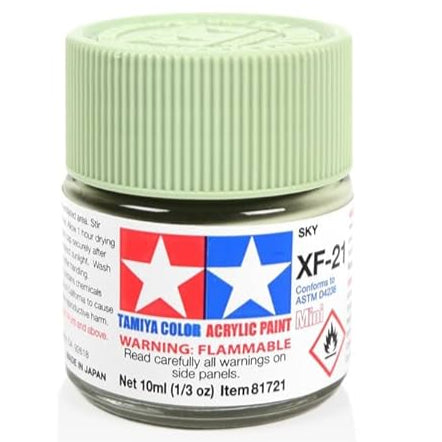 Tamiya Acrylic Paint Mini XF-21 Sky