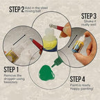 Wargames Delivered The Army Painter Mega Selection Model and Miniature Paint Set-Model Paints for Plastic Models-Miniature Painting Kit with 55 Model Paints, Mixing Bottles, Mixing Balls and Brushes