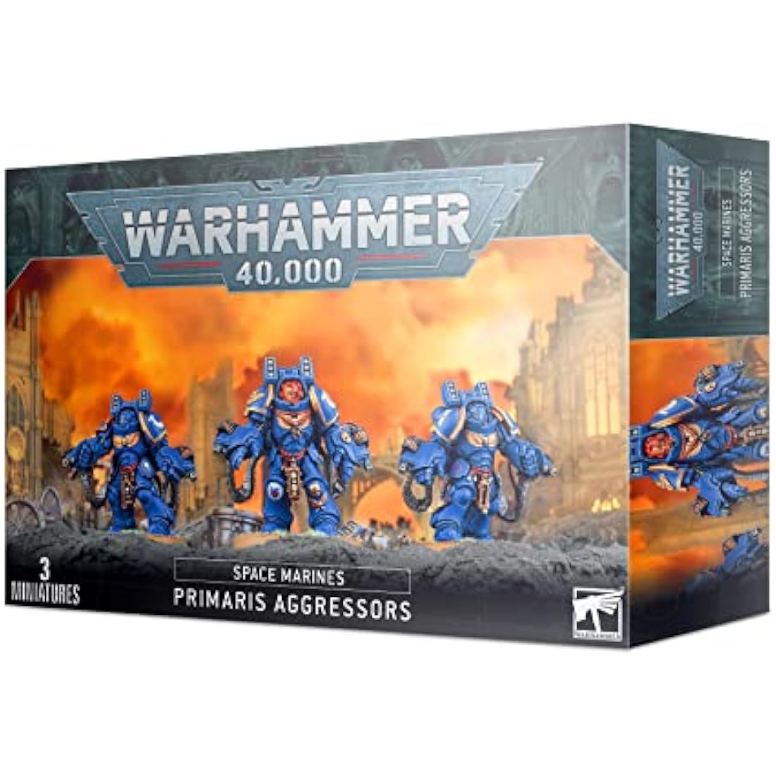 Games Workshop 99120101184 "Space Marines PrimarisAggressors Plastic Kit