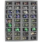 The Tyrant Army and Figure Case including foam, Made for Wargamers, DND Roleplayers & More