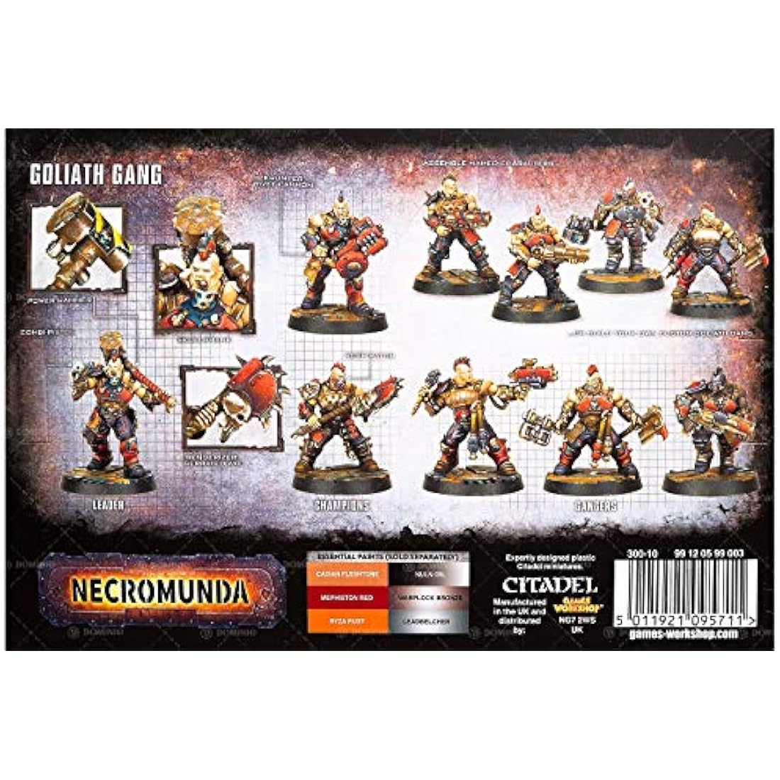 Games Workshop 99120599003 "Necromunda Goliath Gang Miniature
