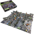 Battle Systems Sci-Fi Terrain 28mm Modular 3D Space Terrain - Perfect Age 14+ for Wargaming and Roleplaying Tabletop Games - Full Colour Printed 3D Multi Level Building Models (Cyberpunk Core Set)