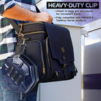 ENHANCE DnD Dice Tray and Case - Collector's Edition DnD Dice Holder for up to 150 D&D Shakers with Hard Shell Exterior and Protective Soft Interior - Rolling Tray Perfect for Game Night (Dragon Blue)