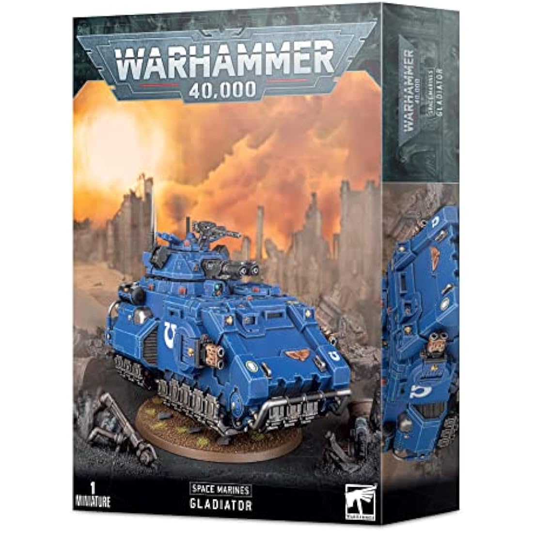 Games Workshop Warhammer 40k - Space Marine Gladiator Black GAW48-37-99-12-01-01-282