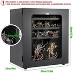 Miniatures Storage Case Miniatures Transport Case, shoulder straps, Stackable miniature carrying case (5pcs tray) easy transportation and storage for warhammer 40k (miniature not included, large size)