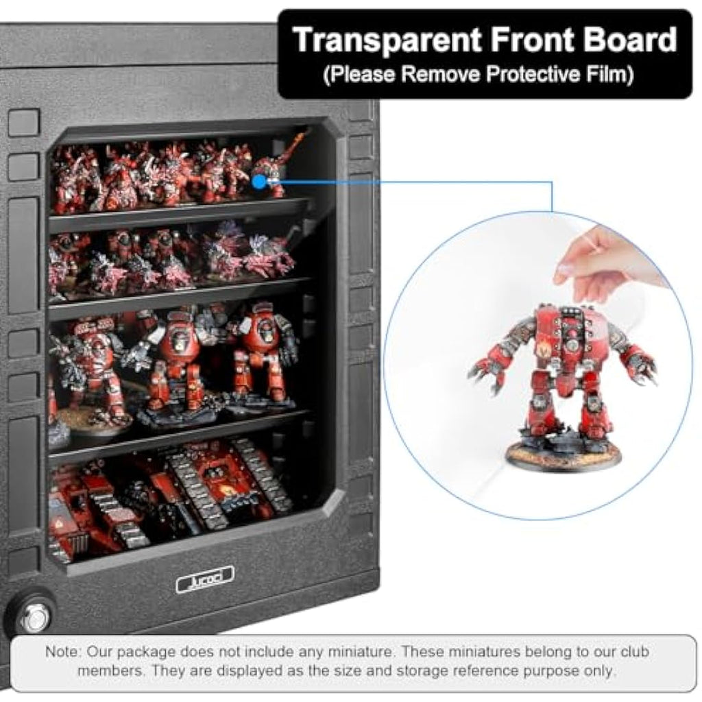 Jucoci Miniatures Storage Case Miniatures Transport Case (Medium Size)