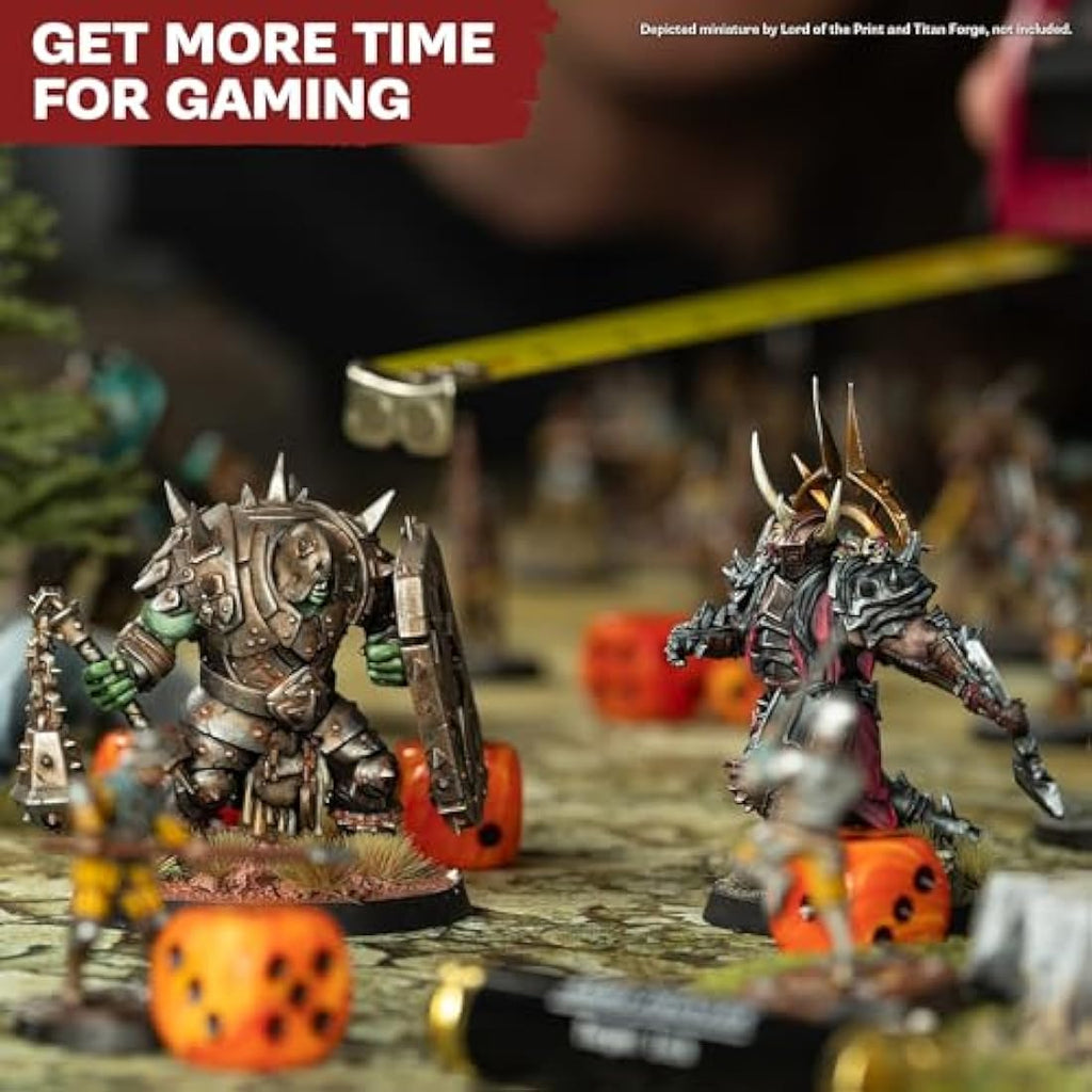 The Army Painter, Wargamers Edition Wet Palette XL, incl. 50 Hydro Sheets, 2 Hydro Foams & Brush Storage - Wet Palette for Miniatures Acrylic Paint, Dnd & Warhammer