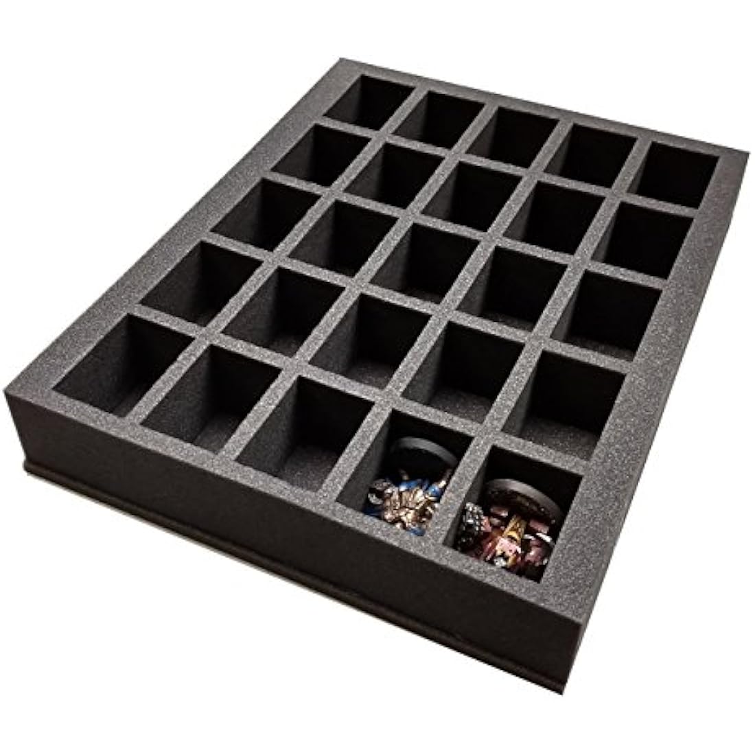 The Tyrant Army and Figure Case including foam, Made for Wargamers, DND Roleplayers & More