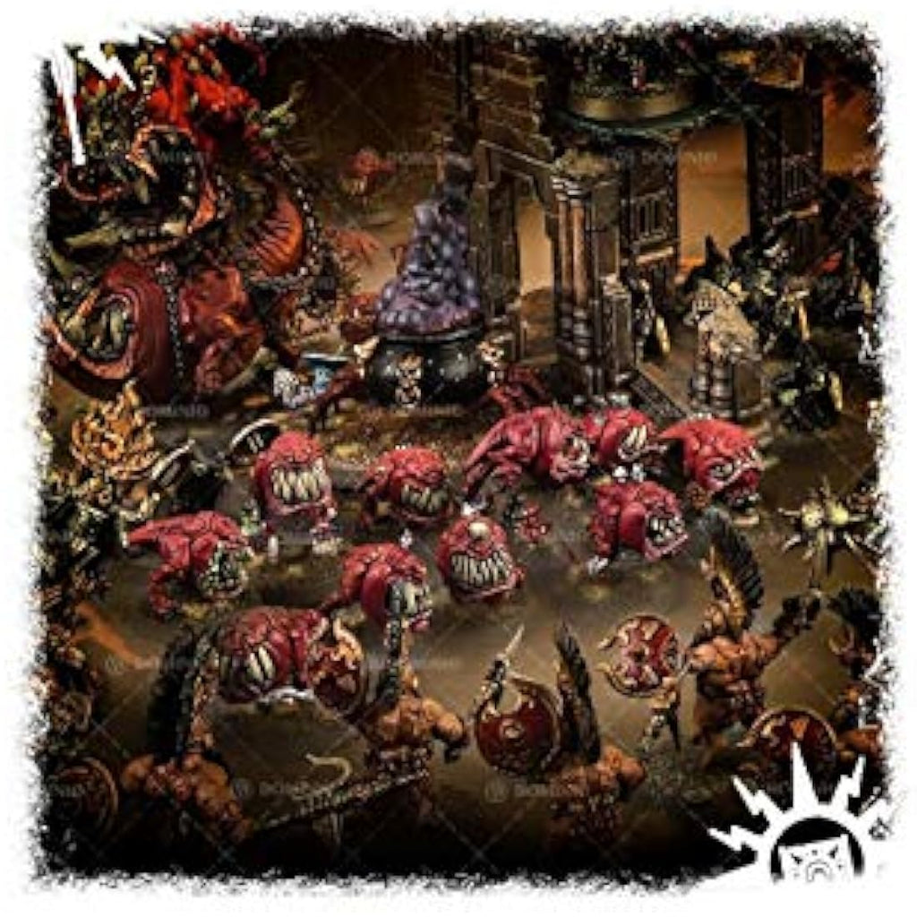 Games Workshop - Warhammer Age of Sigmar - Gloomspite Gitz: Squig Herd, Black