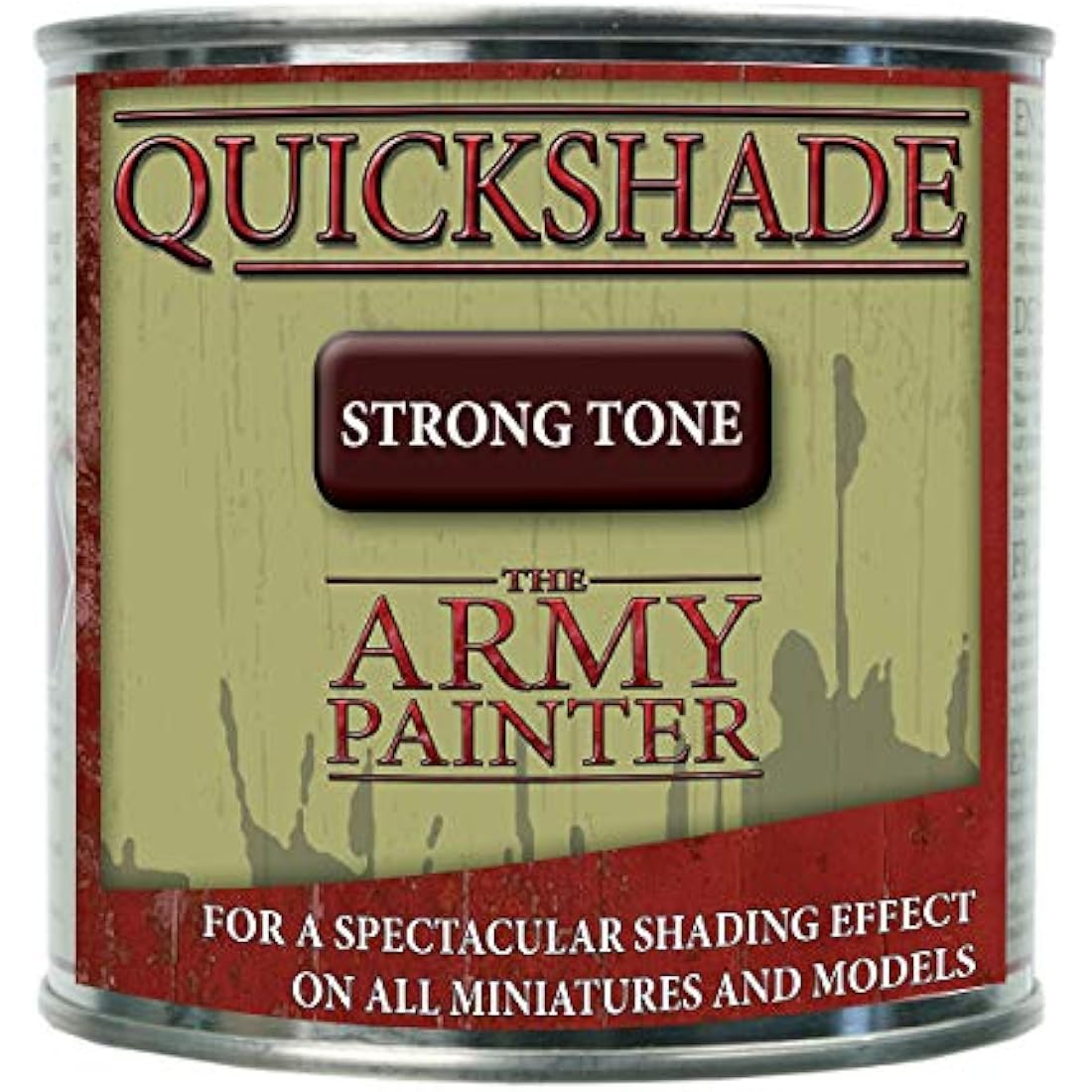 The Army Painter Q1002 250ml Quickshade Strong Tone Tin