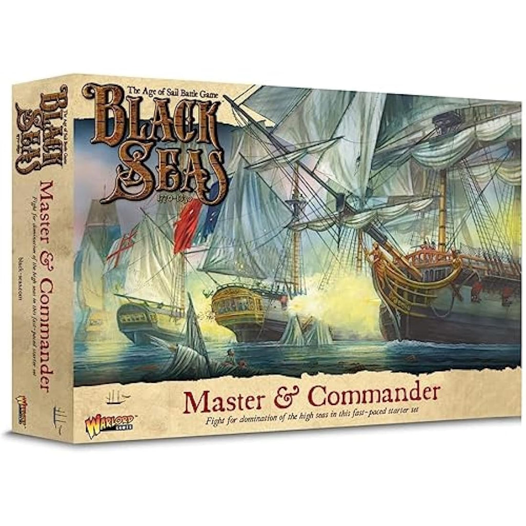 Warlord Games Master & Commander - Black Seas Starter Set - Highly Detailed Age of Sail Era Miniatures for Table-top Wargaming