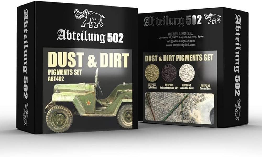 Abteilung 502 - Dust & Dirt Pigments Set ABT402