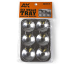 AK Interactive Six Wells Tray (AK9014)