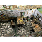 Battle Systems – Modular Fantasy Scenery – Perfect for Roleplaying and Wargames - Multi Level Tabletop Terrain for 28mm Miniatures – Colour Printed Model Diorama – (Tavern)
