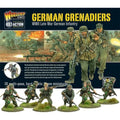 Warlord Games German Army Grenadiers Infantry - 28mm Scale Plastic Miniatures for Bolt Action Highly Detailed World War 2 Miniatures for Table-top Wargaming
