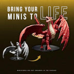 Wargames Delivered The Army Painter Mega Selection Model and Miniature Paint Set-Model Paints for Plastic Models-Miniature Painting Kit with 55 Model Paints, Mixing Bottles, Mixing Balls and Brushes