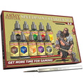 The Army Painter, Speedpaint 2.0 Starter Set Combo, Beginner Paint Set, 10 x 18 ml Acrylic Contrast Paints incl. 2 Free Brushes for DnD and Warhammer Miniature Figures