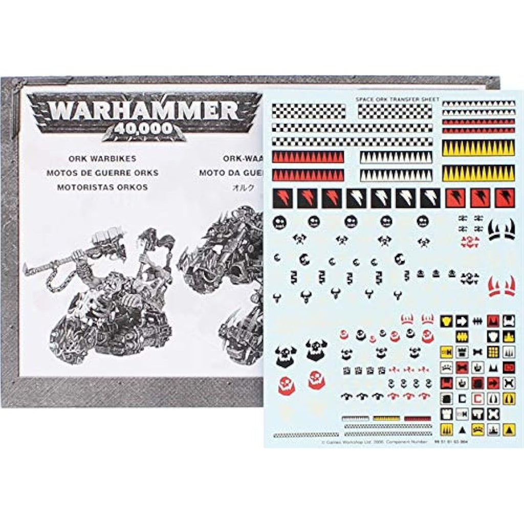Games Workshop Warhammer 40k - Ork Warbiker Mob