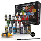 Grinning Gargoyle - Sci-Fi Miniature Paint Set - Paints for Miniatures - 20x Assorted 18ml Colours with a Paint Brush - Science Fiction Paints Starter - Warpaint for Marines and Aliens