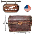 POWER BEAST Dungeon Mimic Chest Dice Storage Box with Glass Eye, Miniatures and Dungeons and Dragons Accessories, D&D Gift, DND, Dungeon Master, Holds up to 5 Sets of Polyhedral Dice. RPG Game.