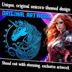 Fantasydice- BLUE - War Unicron- Dice Tray 20CM Octagon with Lid and Dice Staging Area- Holds 5 Sets of Dice(7 / Sta