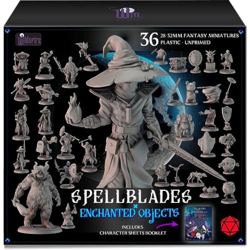 Wildspire Spellblades & Animated Objects Miniatures for DND, D&D Miniatures, Dungeons and Dragons Minis Figures