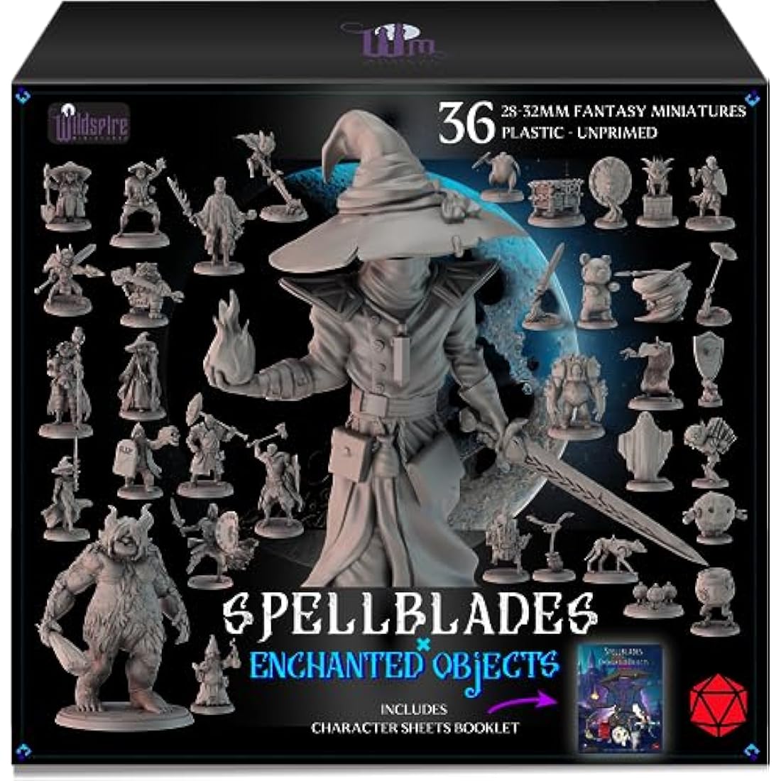 Wildspire Spellblades & Animated Objects Miniatures for DND, D&D Miniatures, Dungeons and Dragons Minis Figures