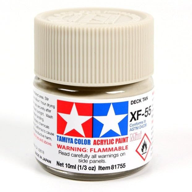 Tamiya Acrylic Paint Mini XF-55 Deck Tan