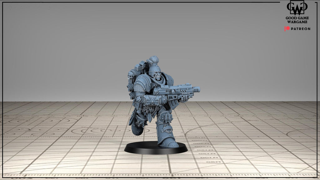 Tonantis Warriors Thunder Warriors SQ Melee Unit by GGW (5 figures supplied) prebuilt