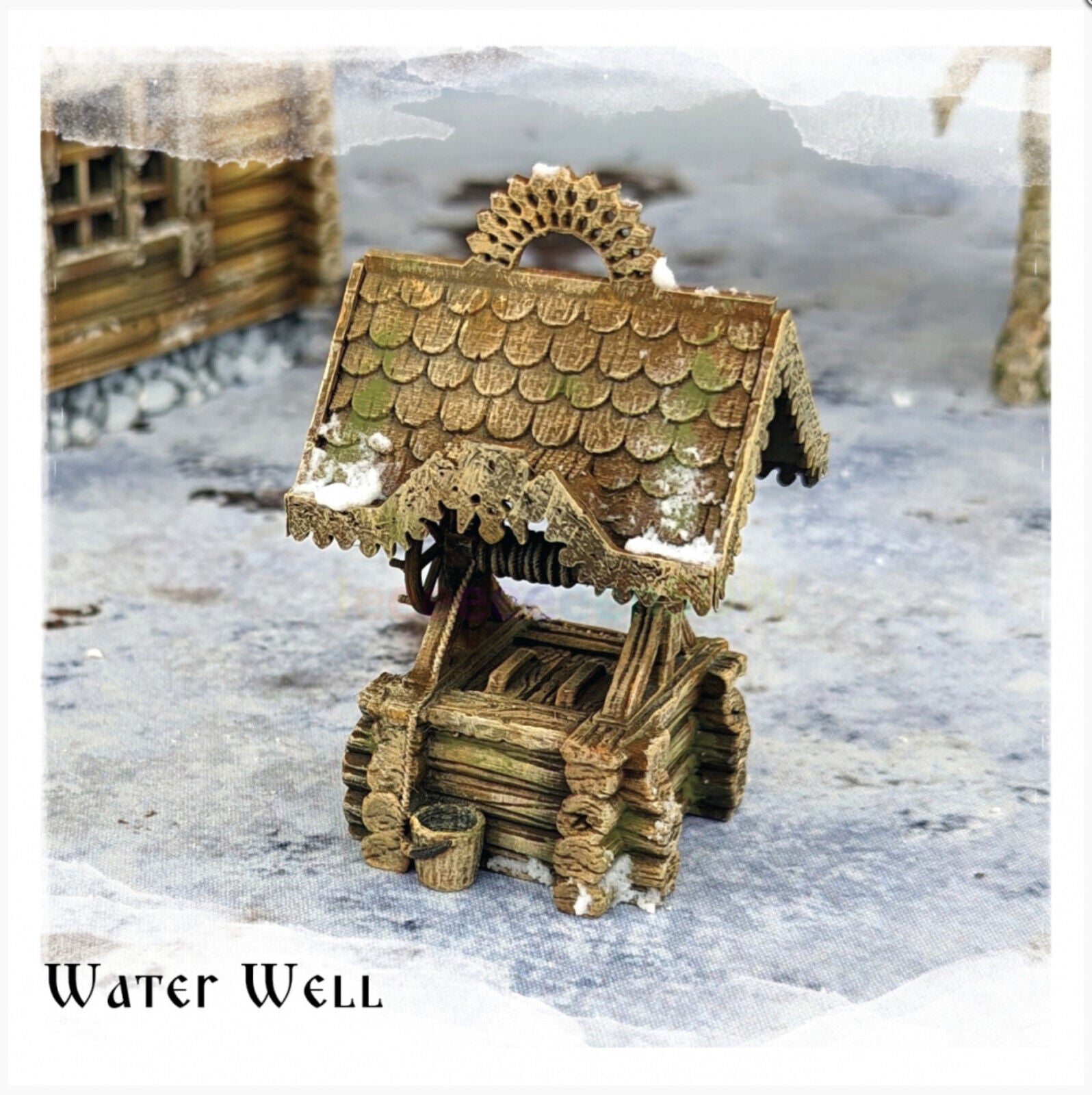 Water Well - 28mm DND/Wargame/RPG Terrain