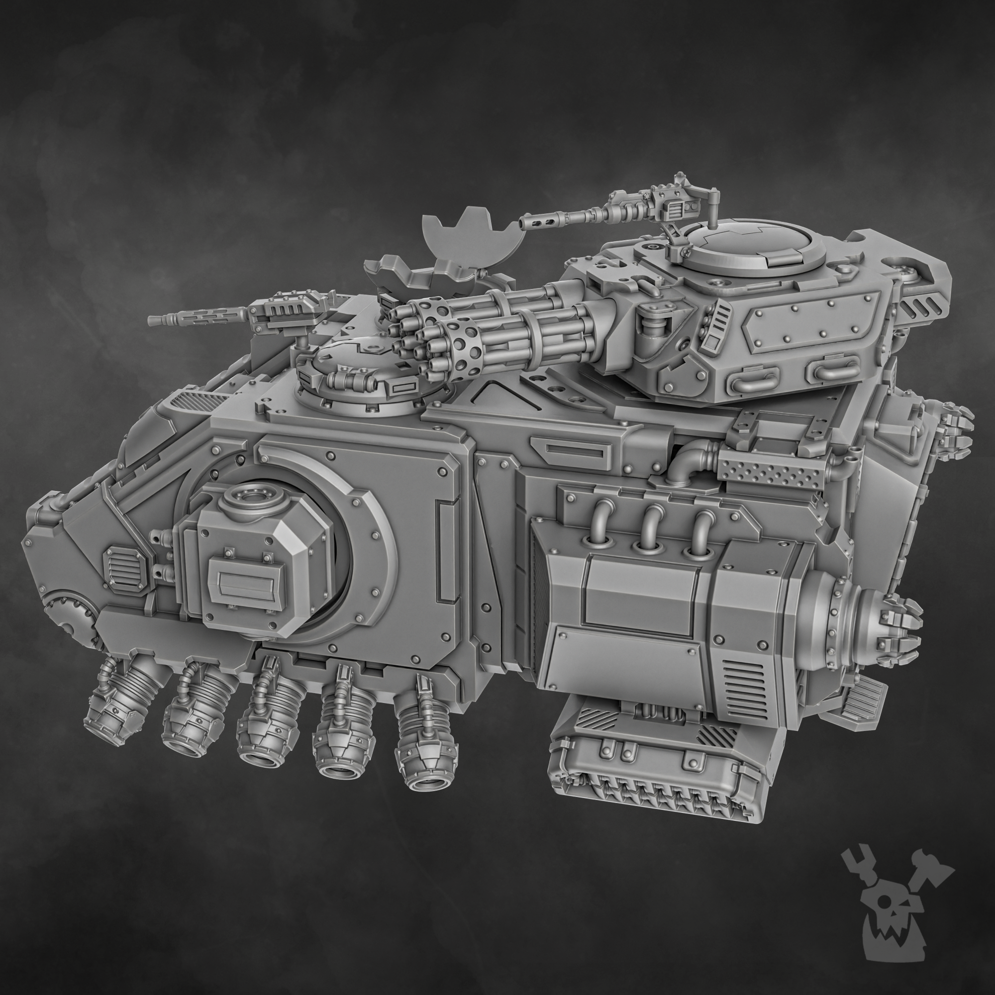 Hover APC RP-8 Rapid Pulsar Tank | Battle Brothers | DakkaDakka