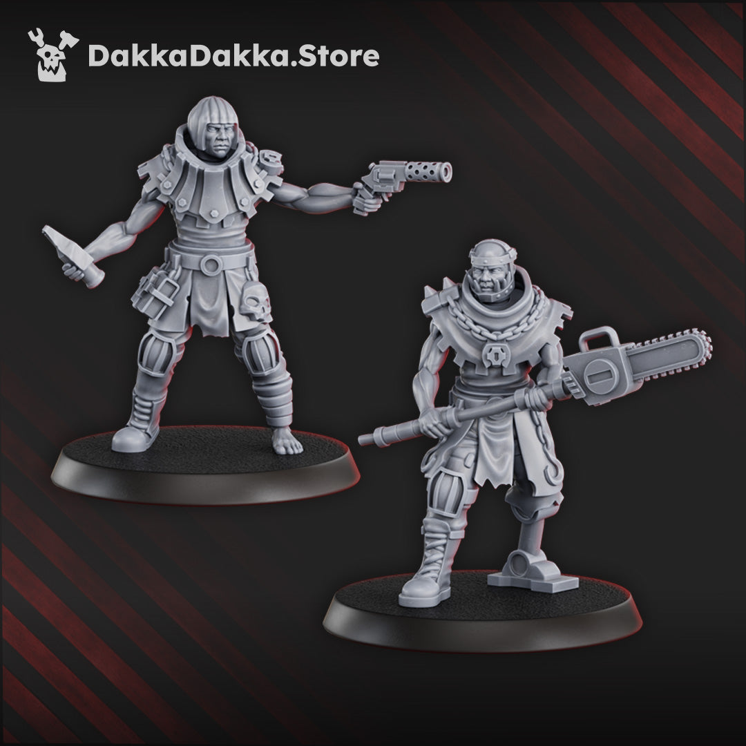 Church Fallen Miniatures | Grimdark Proxy Miniature | DakkaDakka