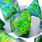 Bluemorn Grove | Art Core Dice | 7 Piece Set
