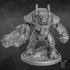 Shadow Combat Suits | Greater Good | DakkaDakka | Sci-Fi Grimdark Wargaming Miniature 28mm 32mm