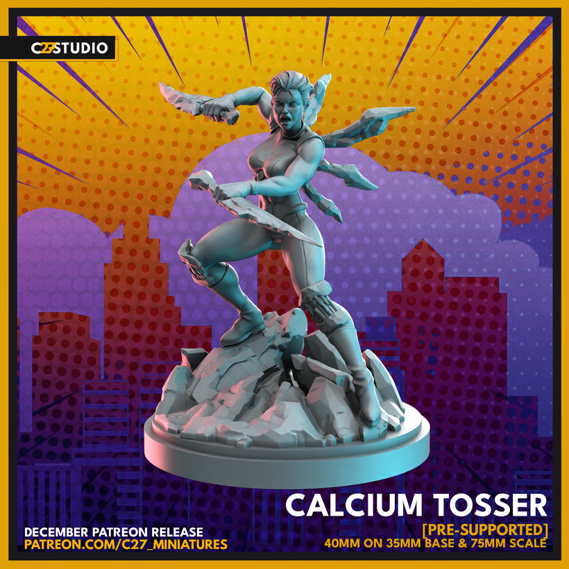 X-Men Team Part 2 | Super Hero Sci-Fi Miniature | C27 Studio