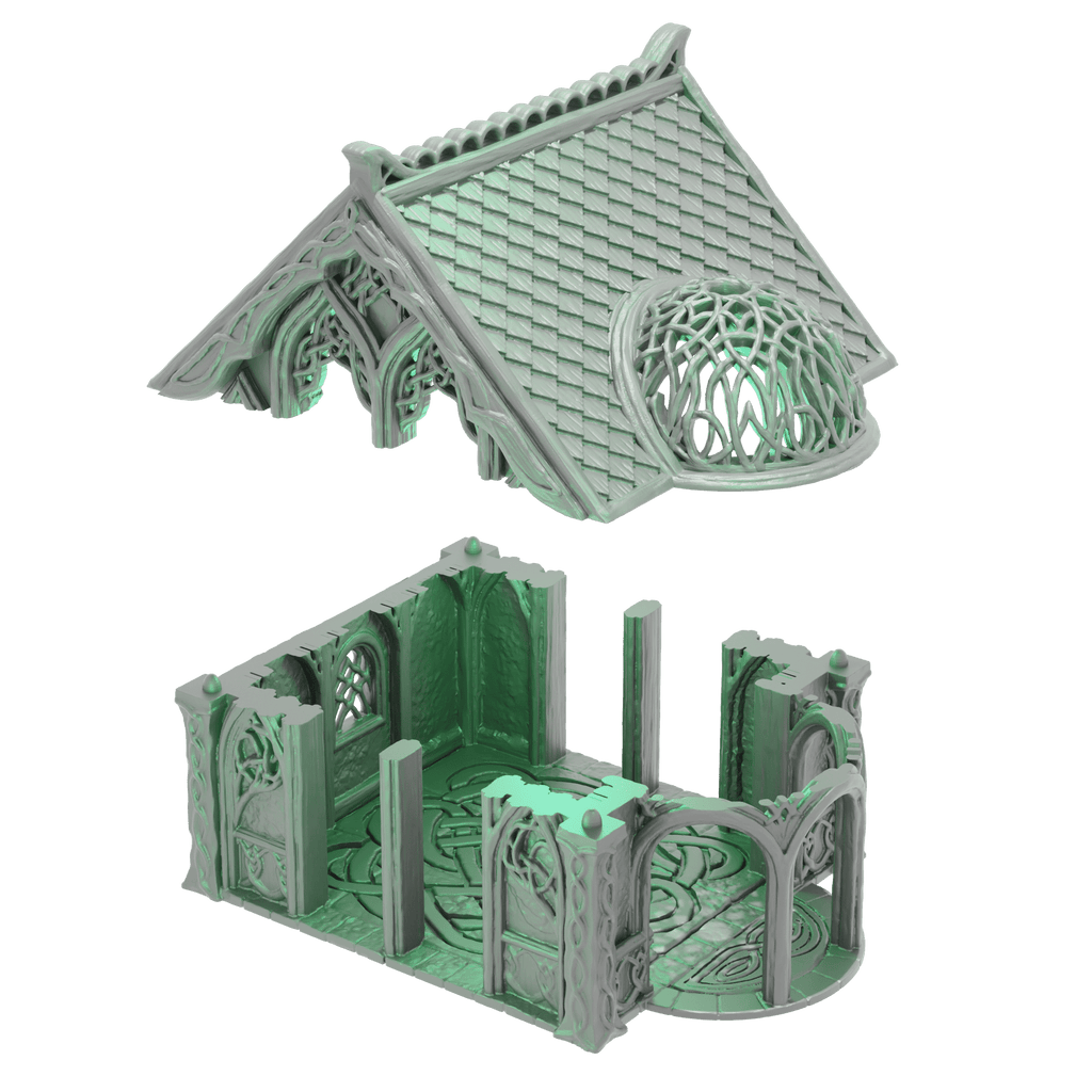 Elven Home - 28mm DND/Wargame/RPG Terrain