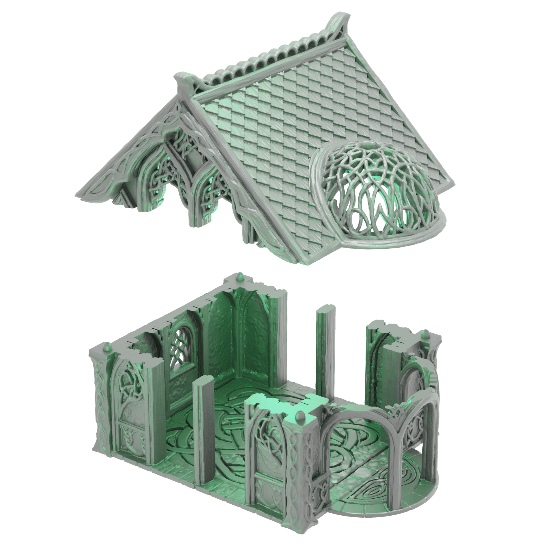 Elven Home - 28mm DND/Wargame/RPG Terrain