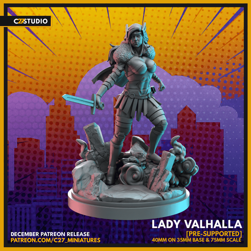 Asghardians | Super Hero Sci-Fi Miniature | C27 Studio