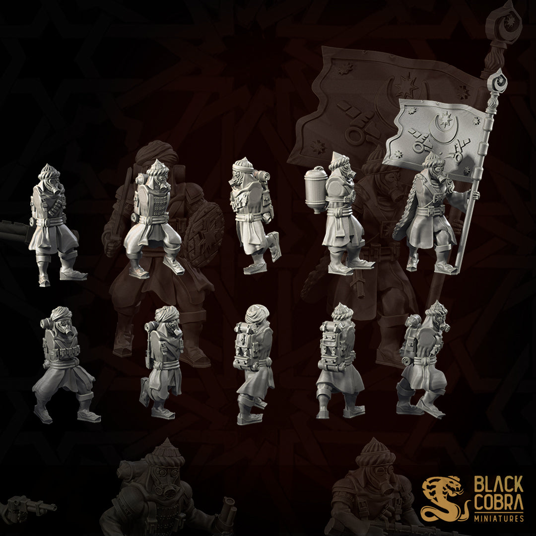 Iron Trencher Miniatures | Trench Grimdark | Black Cobra Miniatures