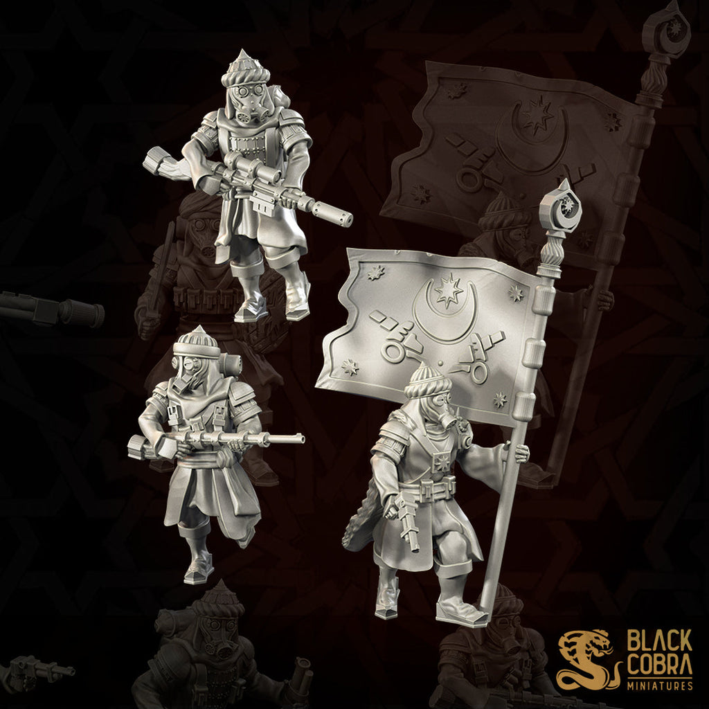 Iron Trencher Miniatures | Trench Grimdark | Black Cobra Miniatures